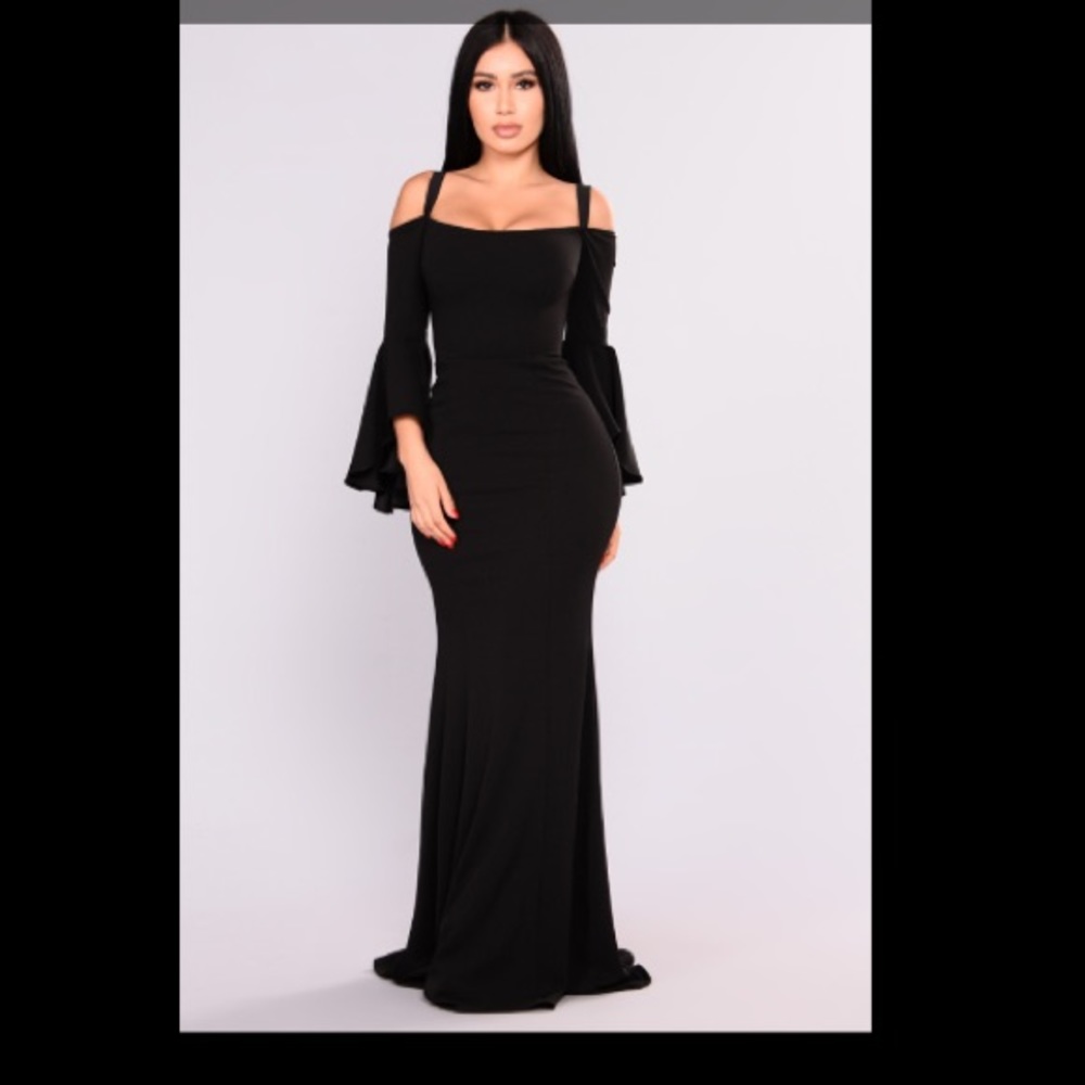 Morticia Addams Black Dress